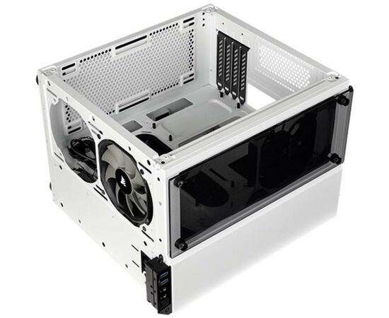 Корпус Corsair Crystal Series 280X Tempered Glass White (CC-9011136-WW), изображение 9 Корпус Corsair Crystal Series 280X Tempered Glass White (CC-9011136-WW), изображение 9