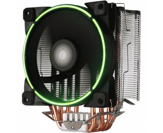 Кулер для процессора Gamemax Gamma 500-Green, изображение 2 Кулер для процессора Gamemax Gamma 500-Green, изображение 2