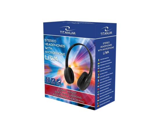 Навушники Esperanza Titanum Liwa Black (TH114), зображення 4 Навушники Esperanza Titanum Liwa Black (TH114), зображення 4