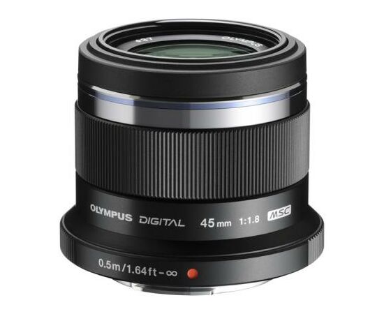 Об'єктив Olympus ET-M4518 45mm 1:1.8 Black (V311030BE000)