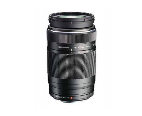 Об'єктив Olympus EZ-M7530 ED 75-300mm 1:4.8-6.7 II Black (V315040BE000)