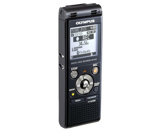 Цифровой диктофон Olympus WS-853 8GB Black (V415131BE000), изображение 3 Цифровой диктофон Olympus WS-853 8GB Black (V415131BE000), изображение 3