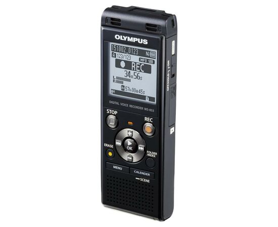 Цифровой диктофон Olympus WS-853 8GB Black (V415131BE000), изображение 4 Цифровой диктофон Olympus WS-853 8GB Black (V415131BE000), изображение 4