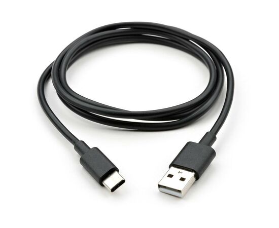 Дата кабель USB 2.0 AM to Type-C PVC 1m black Vinga (VCPDCTC1BK), изображение 2 Дата кабель USB 2.0 AM to Type-C PVC 1m black Vinga (VCPDCTC1BK), изображение 2