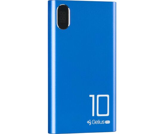Батарея универсальная Gelius Pro CoolMini GP-PB10-005 10 000 mAh 2.1A Blue (72029), изображение 3 Батарея универсальная Gelius Pro CoolMini GP-PB10-005 10 000 mAh 2.1A Blue (72029), изображение 3