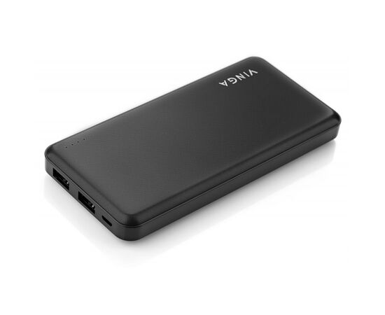 Батарея универсальная Vinga 10000 mAh black (BTPB1910BK), изображение 2 Батарея универсальная Vinga 10000 mAh black (BTPB1910BK), изображение 2