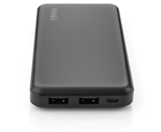 Батарея универсальная Vinga 10000 mAh black (BTPB1910BK), изображение 3 Батарея универсальная Vinga 10000 mAh black (BTPB1910BK), изображение 3
