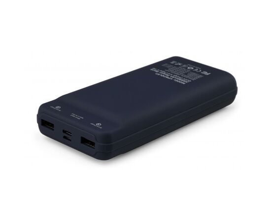 Батарея универсальная Vinga 20000 mAh QC3.0 Display soft touch purple (VPB2QLSP), изображение 3 Батарея универсальная Vinga 20000 mAh QC3.0 Display soft touch purple (VPB2QLSP), изображение 3