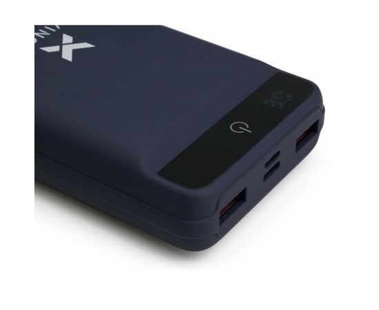 Батарея универсальная Vinga 20000 mAh QC3.0 Display soft touch purple (VPB2QLSP), изображение 5 Батарея универсальная Vinga 20000 mAh QC3.0 Display soft touch purple (VPB2QLSP), изображение 5