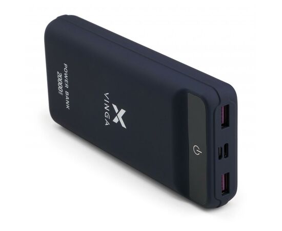 Батарея универсальная Vinga 20000 mAh QC3.0 Display soft touch purple (VPB2QLSP), изображение 6 Батарея универсальная Vinga 20000 mAh QC3.0 Display soft touch purple (VPB2QLSP), изображение 6