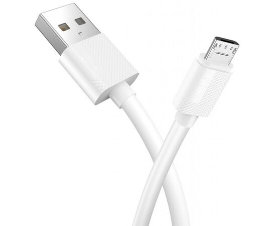 Дата кабель USB 2.0 AM to Micro 5P 1.2m Nets T-M801 White T-Phox (T-M801 white), изображение 3 Дата кабель USB 2.0 AM to Micro 5P 1.2m Nets T-M801 White T-Phox (T-M801 white), изображение 3