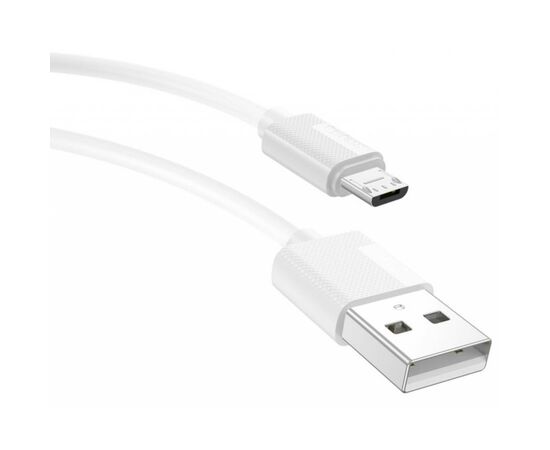 Дата кабель USB 2.0 AM to Micro 5P 1.2m Nets T-M801 White T-Phox (T-M801 white), изображение 5 Дата кабель USB 2.0 AM to Micro 5P 1.2m Nets T-M801 White T-Phox (T-M801 white), изображение 5