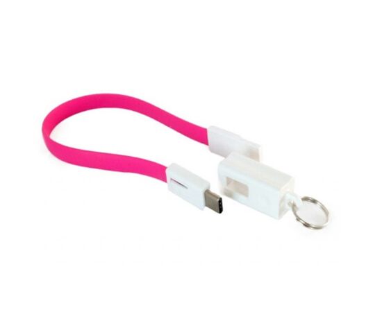 Дата кабель USB 2.0 AM to Type-C 0.18m pink Extradigital (KBU1788), зображення 2 Дата кабель USB 2.0 AM to Type-C 0.18m pink Extradigital (KBU1788), зображення 2