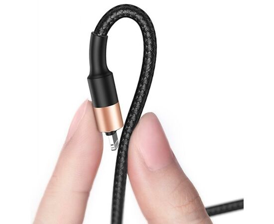 Дата кабель USB 2.0 AM to Lightning + Micro 5P + Type-C 1.2m T-F815 T-Phox (T-F815 Mix Black/Gold), изображение 4 Дата кабель USB 2.0 AM to Lightning + Micro 5P + Type-C 1.2m T-F815 T-Phox (T-F815 Mix Black/Gold), изображение 4