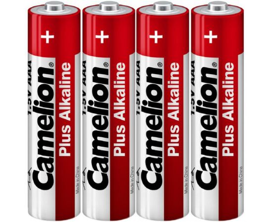 Батарейка Camelion AAA LR03 Plus Alkaline (Shrink) * 4 (LR03-SP4)
