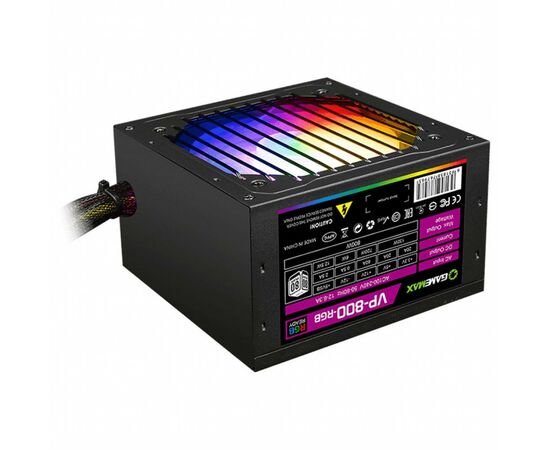 Блок питания Gamemax 800W (VP-800-RGB), изображение 4 Блок питания Gamemax 800W (VP-800-RGB), изображение 4