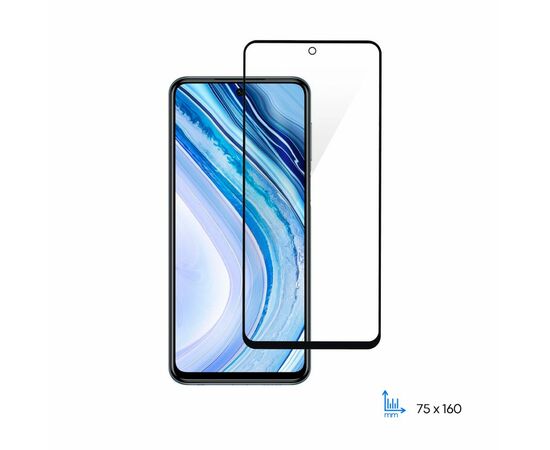 Стекло защитное 2E Basic Xiaomi Redmi Note 9 Pro, 2.5D FCFG, black border (2E-MI-N9P-SMFCFG-BB)