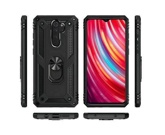 Чехол для моб. телефона BeCover Military Xiaomi Redmi 9 Black (705128) (705128), изображение 2 Чехол для моб. телефона BeCover Military Xiaomi Redmi 9 Black (705128) (705128), изображение 2