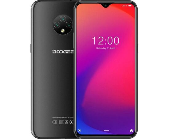 Мобільний телефон Doogee X95 2/16GB Black, зображення 4 Мобільний телефон Doogee X95 2/16GB Black, зображення 4