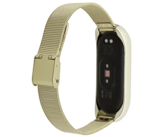 Ремешок для фитнес браслета BeCover Metal для Xiaomi Mi Smart Band 5 Gold (705148), изображение 3