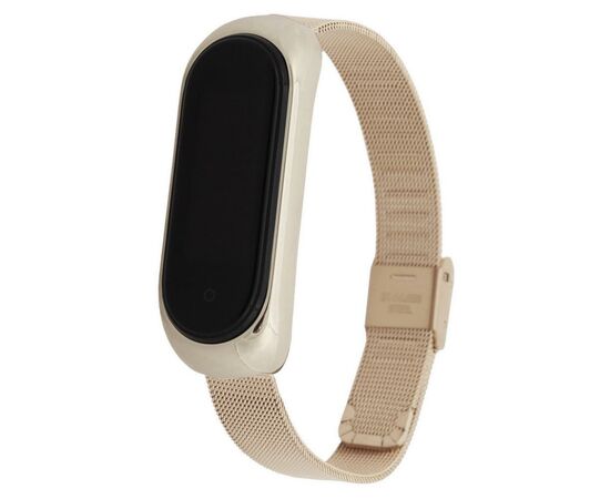 Ремешок для фитнес браслета BeCover Metal для Xiaomi Mi Smart Band 5 Rose Gold (705149), изображение 2 Ремешок для фитнес браслета BeCover Metal для Xiaomi Mi Smart Band 5 Rose Gold (705149), изображение 2