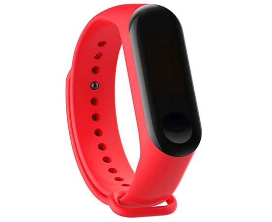 Ремешок для фитнес браслета BeCover Silicone для Xiaomi Mi Band 3/4 Red (704648)