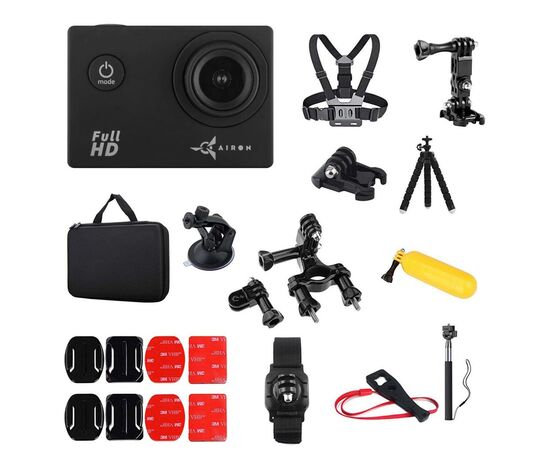 Экшн-камера AirOn Simple Full HD kit 30in1 (69477915500061), изображение 2 Экшн-камера AirOn Simple Full HD kit 30in1 (69477915500061), изображение 2