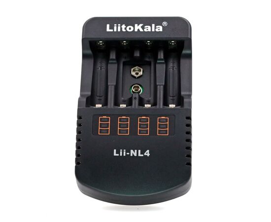 Зарядний пристрій для акумуляторів Liitokala 4 Slots, LED, Li-ion/Ni-MH/Ni-Cd/AA/ААA/AAAA/С (Lii-NL4)