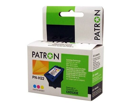 Картридж Patron для HP PN-H22 COLOUR (C9352CE) (CI-HP-C9352CE-C-PN)