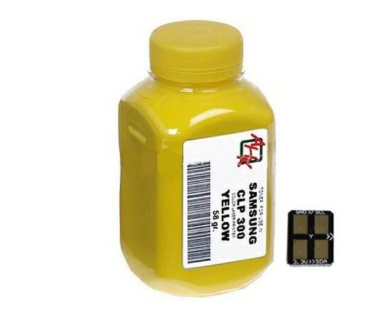 Тонер SAMSUNG CLP-320/325 Yellow+chip AHK (1500242)