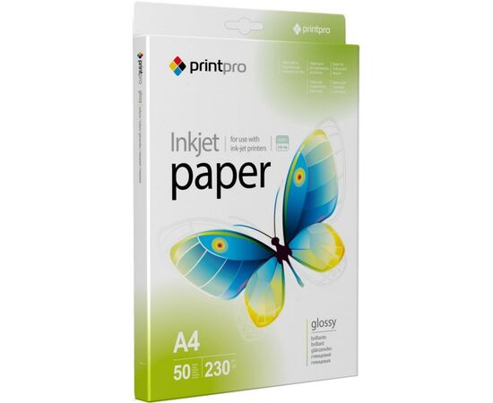Фотопапір PrintPro A4 (PGE230050A4)
