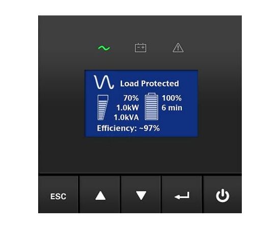 Источник бесперебойного питания Eaton 5P 1550VA (9210-6385), изображение 2 Источник бесперебойного питания Eaton 5P 1550VA (9210-6385), изображение 2