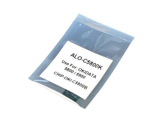 Чип для картриджа OKI C5850 BLACK 8K Apex (CHIP-OKI-5850-B)