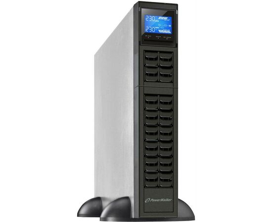 Источник бесперебойного питания PowerWalker VFI 2000 CRM LCD Rack/Tower (10122001), изображение 2 Источник бесперебойного питания PowerWalker VFI 2000 CRM LCD Rack/Tower (10122001), изображение 2