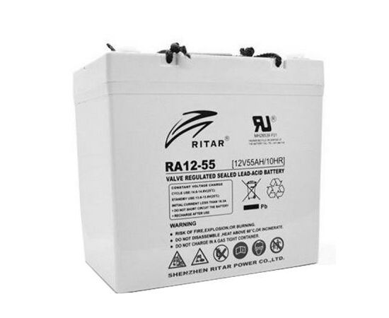 Батарея к ИБП Ritar AGM RA12-55, 12V-55Ah (RA12-55)