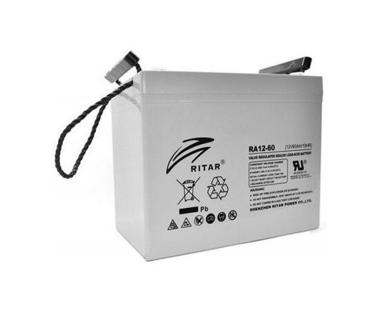 Батарея к ИБП Ritar AGM RA12-60, 12V-60Ah (RA12-60)