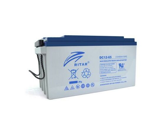 Батарея к ИБП Ritar AGM DC12-65, 12V-65Ah (DC12-65)