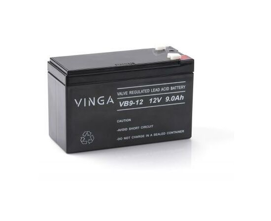 Батарея к ИБП Vinga 12В 9 Ач (VB9-12), изображение 3