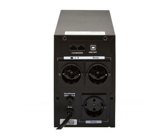 Источник бесперебойного питания LogicPower LPM-UL1100VA (4984), изображение 2