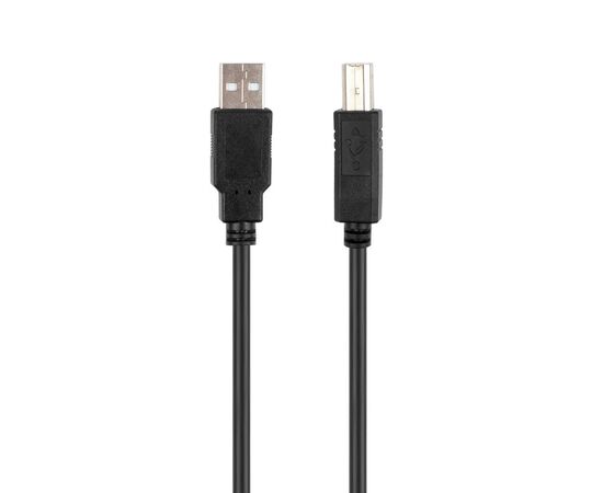 Кабель для принтера USB 2.0 AM/BM 5.0 m Vinga (VCPUSBAMBM5BK), изображение 2 Кабель для принтера USB 2.0 AM/BM 5.0 m Vinga (VCPUSBAMBM5BK), изображение 2