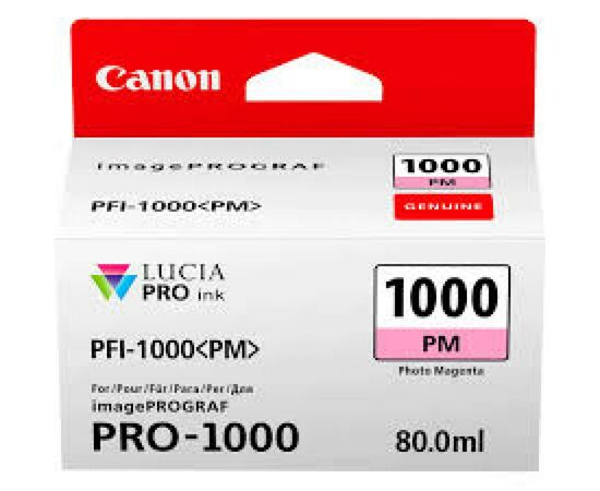 Картридж Canon PFI-1000PM (Photo Magenta) (0551C001)