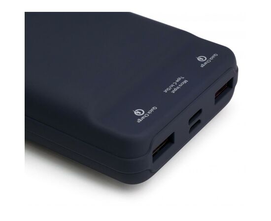Батарея универсальная Vinga 20000 mAh QC3.0 Display soft touch purple (VPB2QLSP), изображение 9 Батарея универсальная Vinga 20000 mAh QC3.0 Display soft touch purple (VPB2QLSP), изображение 9