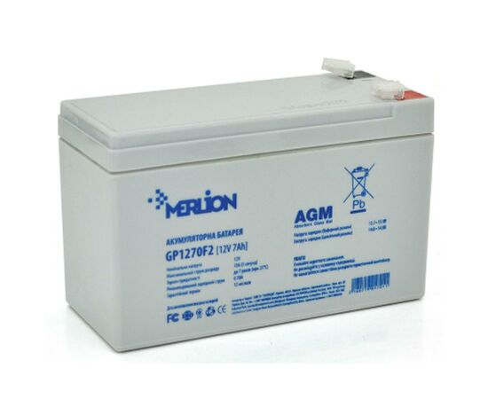 Батарея к ИБП Merlion 12V-7Ah (GP1270F2)