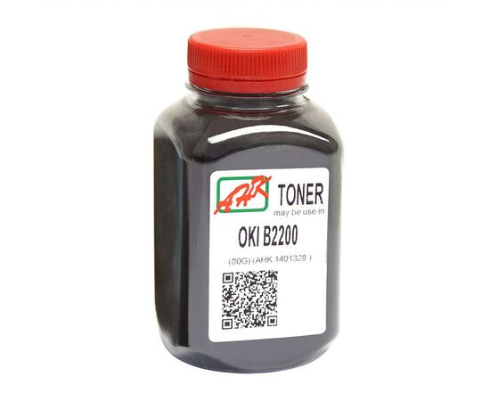 Тонер OKI B2200, 80г Black AHK (1401328)