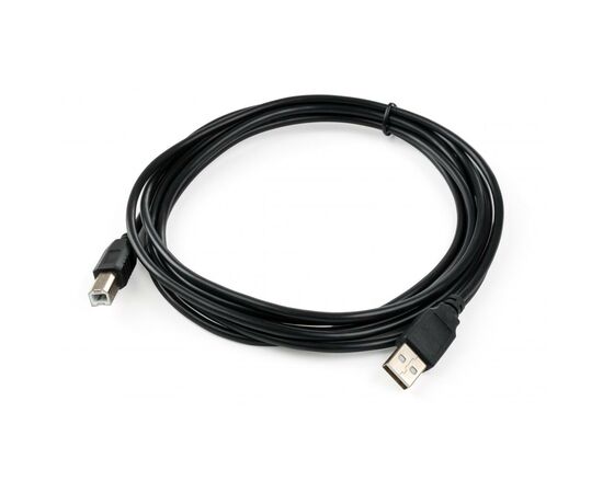 Кабель для принтера USB 2.0 AM/BM 3.0 m Vinga (VCPDCAMBM3.0BK), изображение 2 Кабель для принтера USB 2.0 AM/BM 3.0 m Vinga (VCPDCAMBM3.0BK), изображение 2