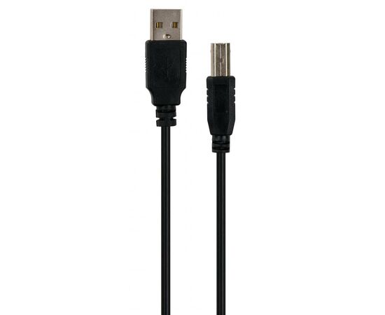 Кабель для принтера USB 2.0 AM/BM 3.0 m Vinga (VCPDCAMBM3.0BK), изображение 3 Кабель для принтера USB 2.0 AM/BM 3.0 m Vinga (VCPDCAMBM3.0BK), изображение 3
