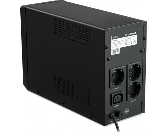 Источник бесперебойного питания Vinga LCD 1500VA metal case ( VPC-1500PRM3 ) (VPC-1500PRM3), изображение 3 Источник бесперебойного питания Vinga LCD 1500VA metal case ( VPC-1500PRM3 ) (VPC-1500PRM3), изображение 3