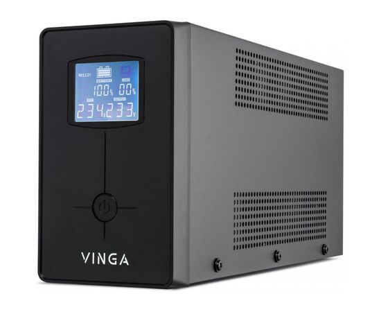Источник бесперебойного питания Vinga LCD 1500VA metal case ( VPC-1500PRM3 ) (VPC-1500PRM3)