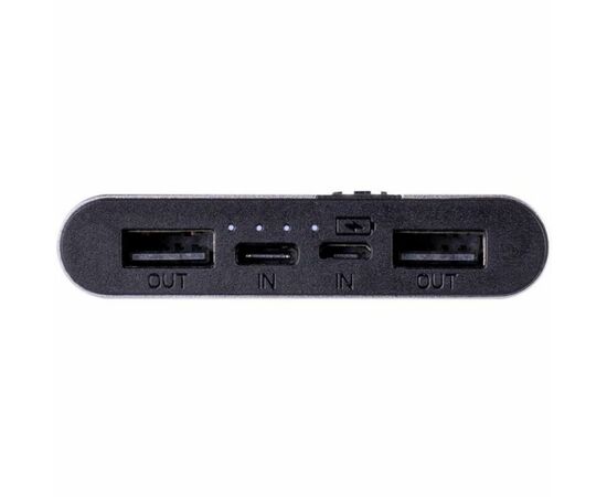 Батарея универсальная Gelius Pro Edge GP-PB10-013 10000mAh Silver (00000078420), изображение 4 Батарея универсальная Gelius Pro Edge GP-PB10-013 10000mAh Silver (00000078420), изображение 4