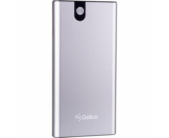 Батарея универсальная Gelius Pro Edge GP-PB10-013 10000mAh Silver (00000078420), изображение 5 Батарея универсальная Gelius Pro Edge GP-PB10-013 10000mAh Silver (00000078420), изображение 5